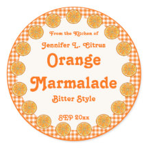 Orange Marmalade på Gingham