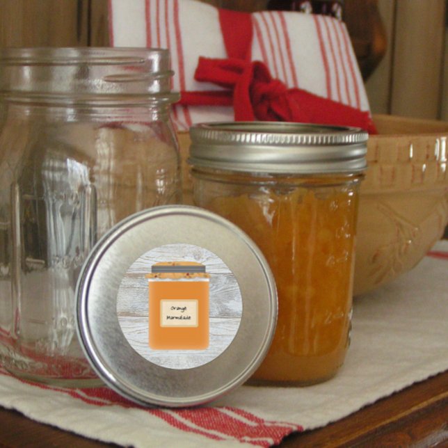 Orange Marmalade Sticker Runt Klistermärke (Skapare uppladdad)