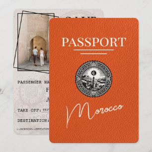 Orange Marocko-pass Spara datum Datumet