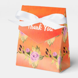 Orange Mauve och Lila Presentaskar