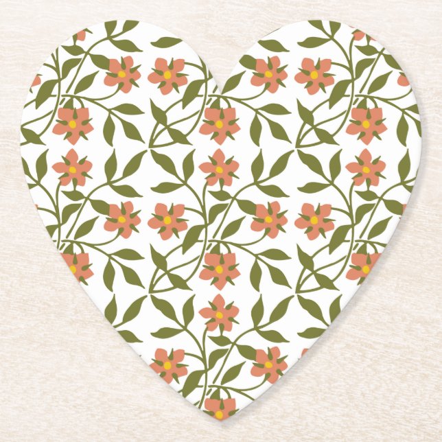 ORANGE MED GRÖNT STEM UNDERLÄGG PAPPER (Framsida)