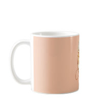 Orange med snygg krämfärgad rosett