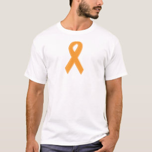 Orange medvetenhetband t shirt