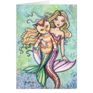 Orange Mercat Siren Kort