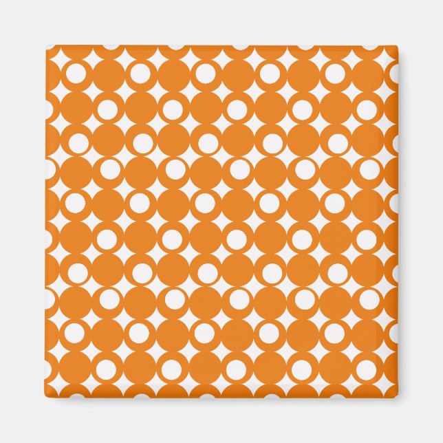 Orange Mod Boll Design @ Emporio Moffa Magnet (Framsidan)