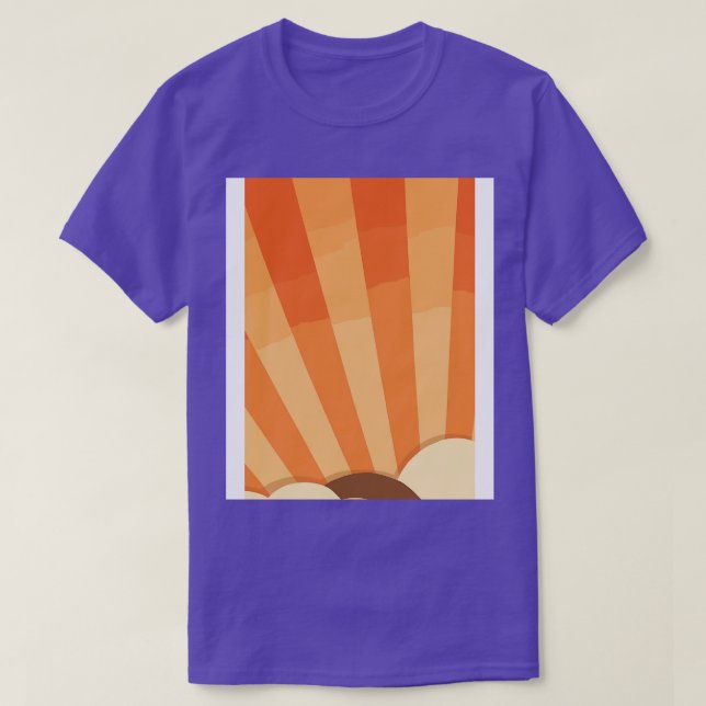 Orange moln 1 t shirt (Design framsida)