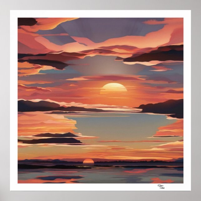 Orange moln poster (Framsidan)