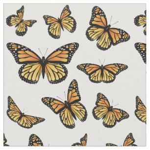 Orange Monarch Butterfly Tyg