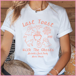 Orange Monokrom Sista Skål Summerween Systerfest T Shirt