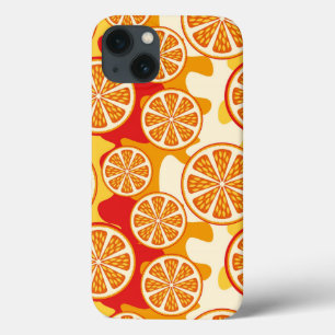Orange mönster