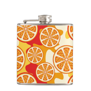 Orange mönster fickplunta