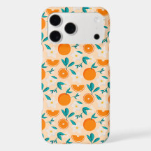 Orange Mönster | Frisk Citrusdesign