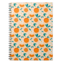 Orange Mönster | Frisk Citrusdesign