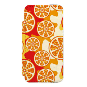 Orange mönster