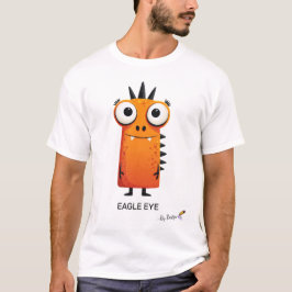 Orange Monster | ÖRNÖGA - Genom Design | Kul T Shirt