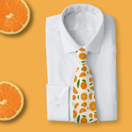 Orange Mönster Slips