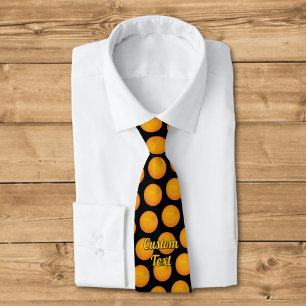 Orange Mönster Slips