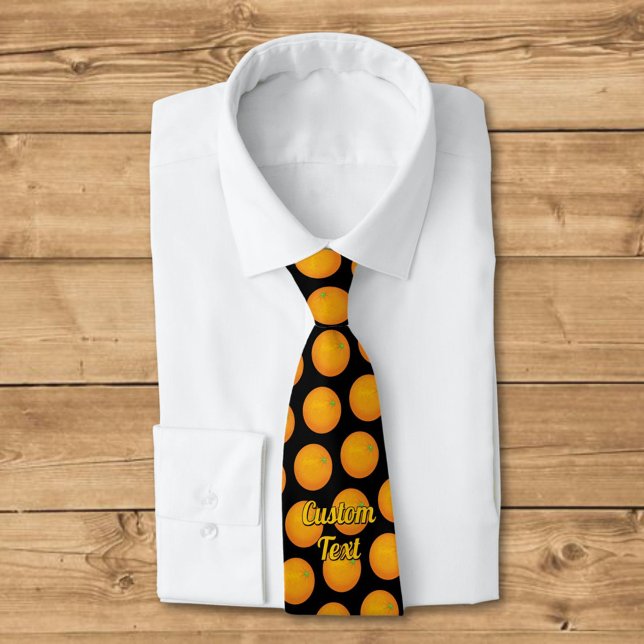 Orange Mönster Slips (Skapare uppladdad)