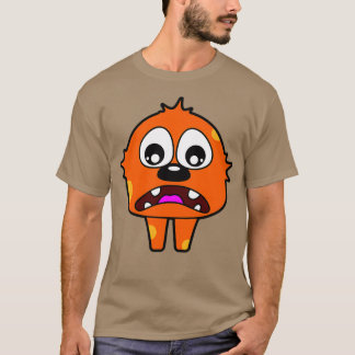 Orange Monster T Shirt