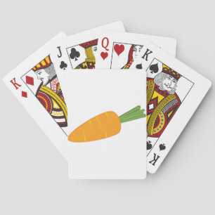 Orange Morot Grönsak Casinokort