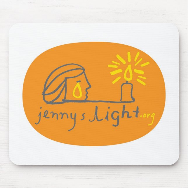 Orange Mousepad Musmatta (Framsidan)