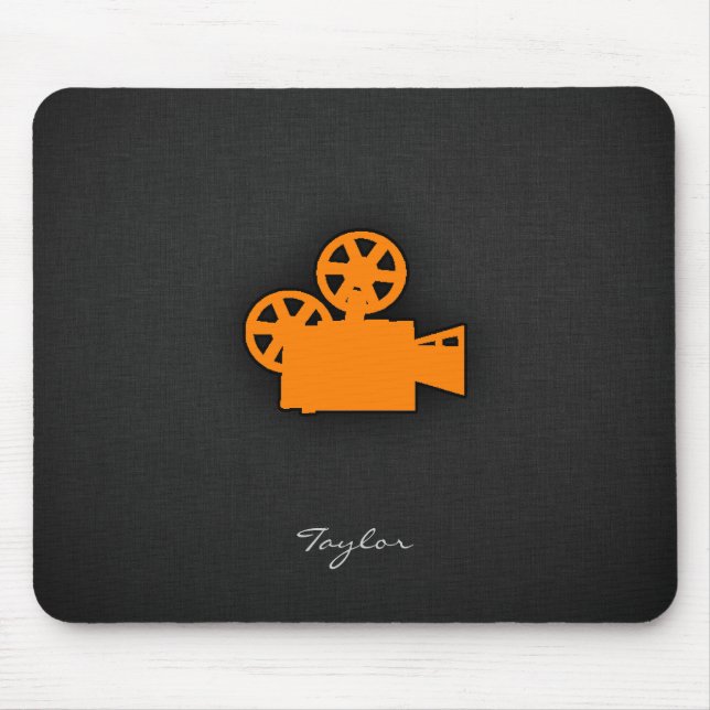 Orange Movie Camera Musmatta (Framsidan)