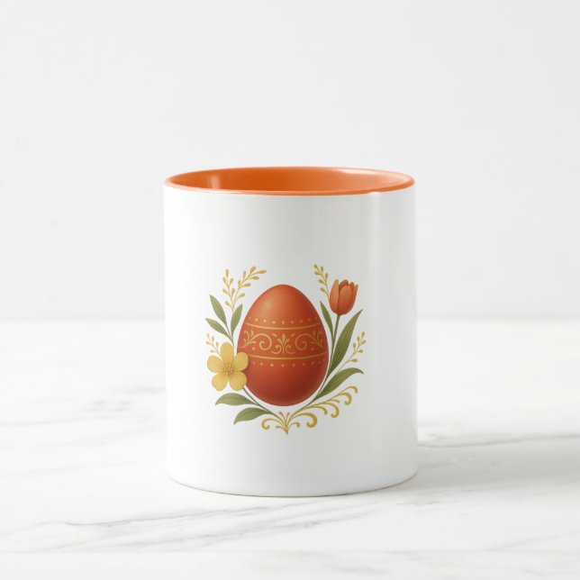 Orange Mugg - Glad Påsk (Center)