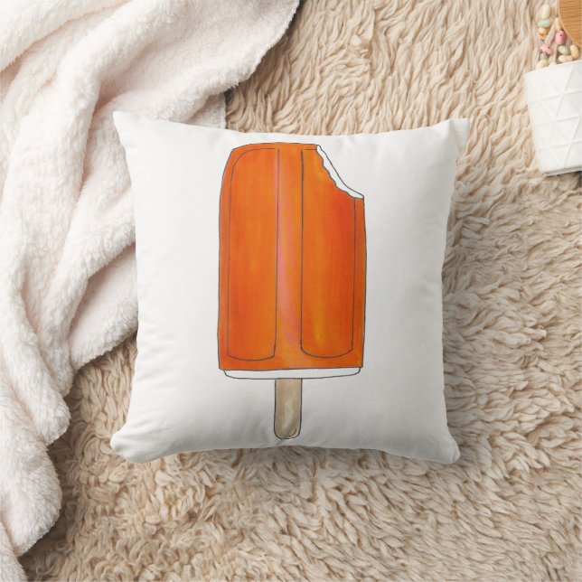 Orange n'Creme Ice Creamsicle Food Kudde (Filt)