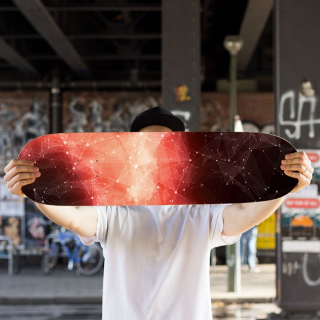 Orange Nebula Skateboard | Skateboard för Cosmic S (Skapare uppladdad)