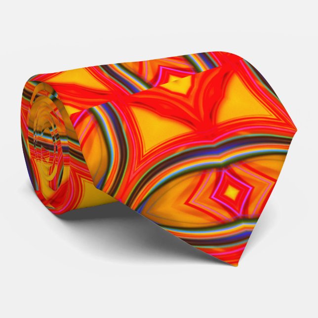 Orange Neck Tie Slips (Rullad)
