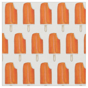 Orange n'Kläddraklädergrädda Tyg