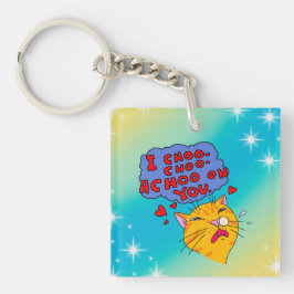 Orange Nyssner text med luddig och snygg nyans