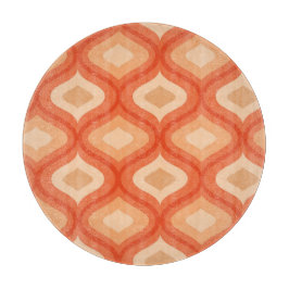 Orange och beige i medelårhundradet