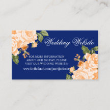 Orange och Blå Bröllop blomma