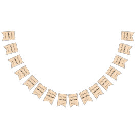 Orange och blå geometrisk diameter Mönster Tapet Vimplar