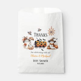 Orange och Black BOO Halloween Tack