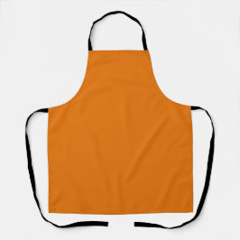 Orange och Black Halloween Apron