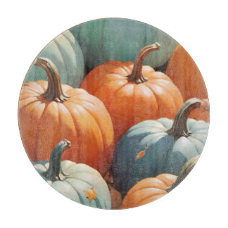 Orange och blåpumpor