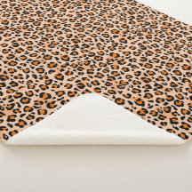 Orange och Brun Leopardyck
