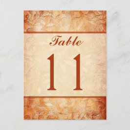 Orange- och Elfenbenskustens Blommigt-Bordsnummer Vykort
