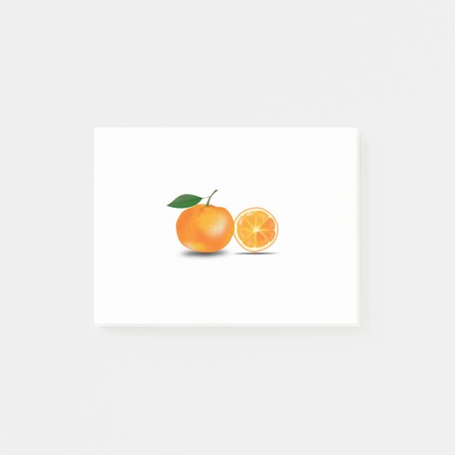 Orange och en halv post-it block (Framsida)