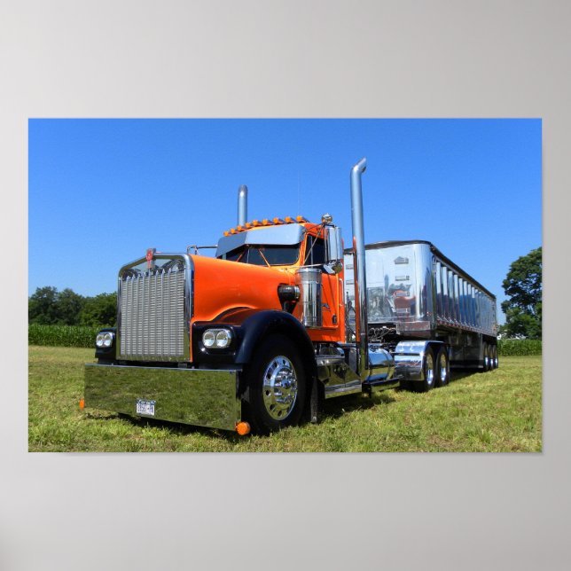 Orange och färg poster (Framsidan)