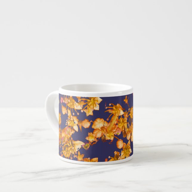 orange och flotta espressomugg (Framsida vänster)