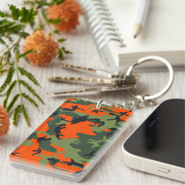 Orange och grön kamouflage, militär, armé