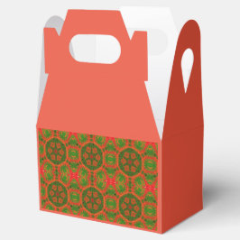 Orange och Grönt Kaleidoscope Gift Boxes Presentaskar
