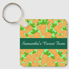 Orange- och Gröntar Nyckelring