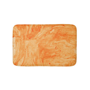 Orange och Gult Badrumsmatta