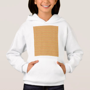 orange och gult med mönster t shirt