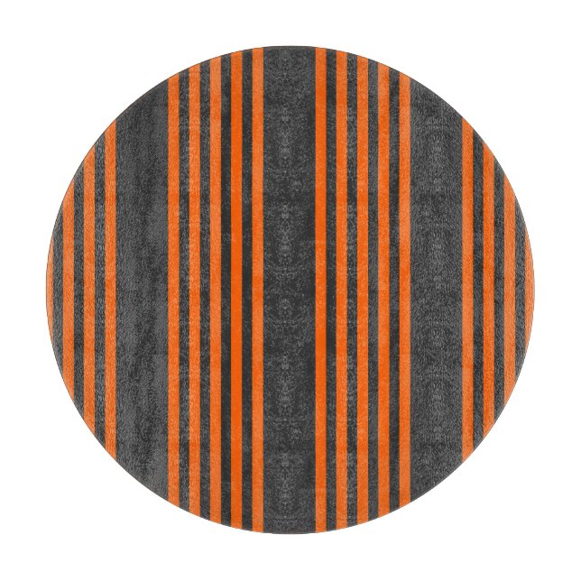 Orange och kol fem rand mönster (Framsidan)