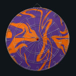 Orange- och Lila-designtavla Darttavla<br><div class="desc">Vad sägs om ett spel med mördare? Låt oss leka.</div>